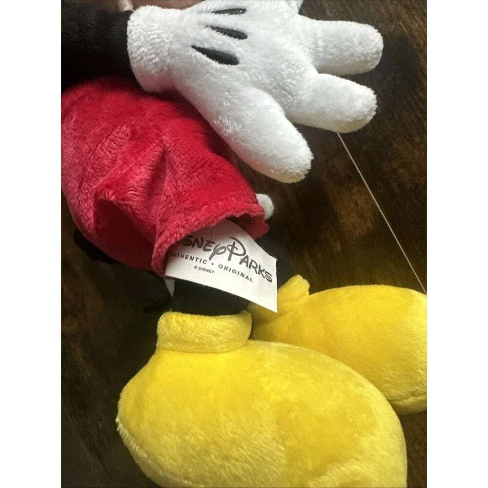Disney Parks Mickey Mouse Plush Stuffed Animal 12”